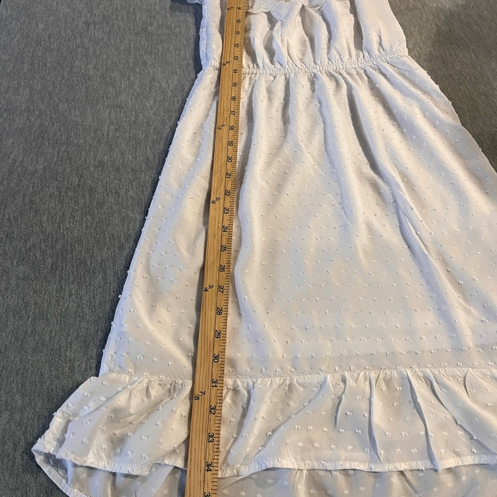 Epic Threads White Ruffled Off-Shoulder Sundress - Picture 6 of 8